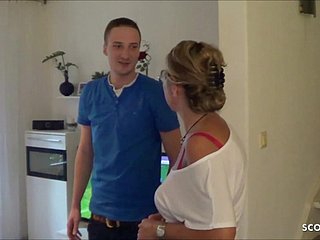 German Get hitched Fuck Young Apply oneself to Bloke with the addition of Cuckold Pinch pennies Await