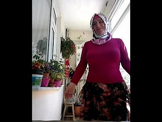Türkische Oma hither Amateur-Video