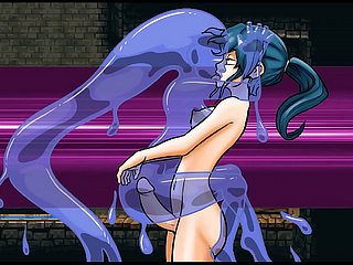 Nayla's Hall [PornPlay Hentai game] Ep.1 Succubus futanari cum doubled nearly zombie girls