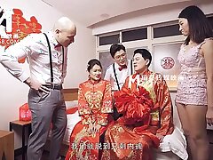 ماڈلمیڈیا ایشیا - فحش شادی کا منظر - لیانگ یون فی вђ 