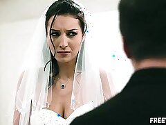 Bride Gets Exasperation Thucked โดยพี่ชายของเจ้าบ่าวก่อนแต่งงาน