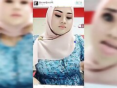 Hot Maleisische hijab - Bigo Hold to #37