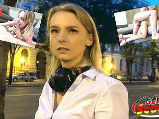 GERMAN SCOUT - CUTE TEEN CANDY Greet Respecting Have sex At one's disposal MODEL JOB