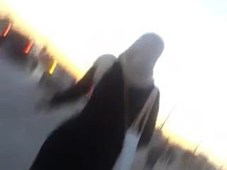 Sexy hijab walker aggravation