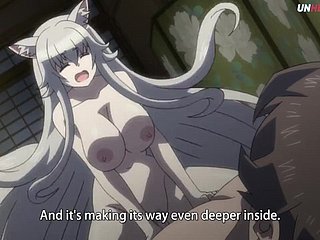Fox widely applicable fucks a human Revealing powerful Hentai